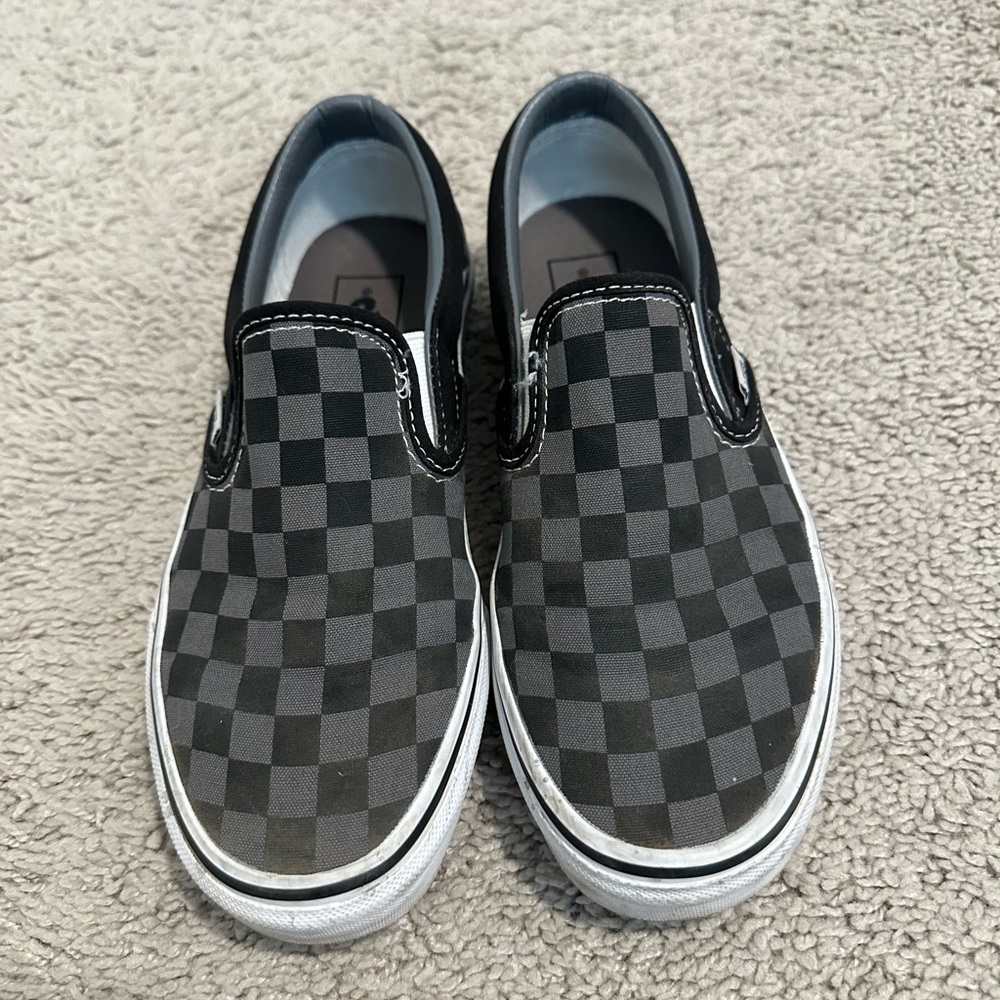 Checkered Slip-On Vans